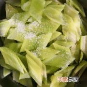 脆爽莴笋片 莴苣菜