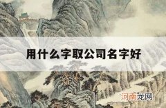 用什么字取公司名字好_公司用哪些字取名好