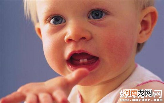宝宝长牙的顺序示意图 妈妈要注意长牙期的护理