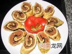 为孩子健脑的肉香紫菜蛋卷