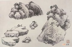 巨然真迹神品山水技法解析 巨然山水画作品欣赏