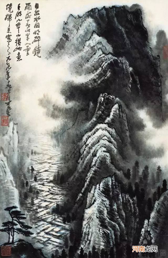 李可染的山水画技法