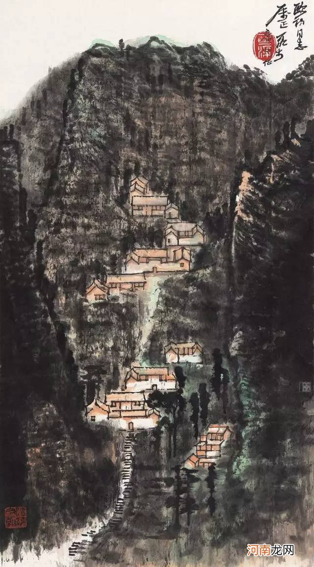 李可染的山水画技法