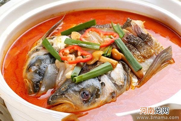 补脑鱼头汤-孕早期清淡补益，保证营养摄入