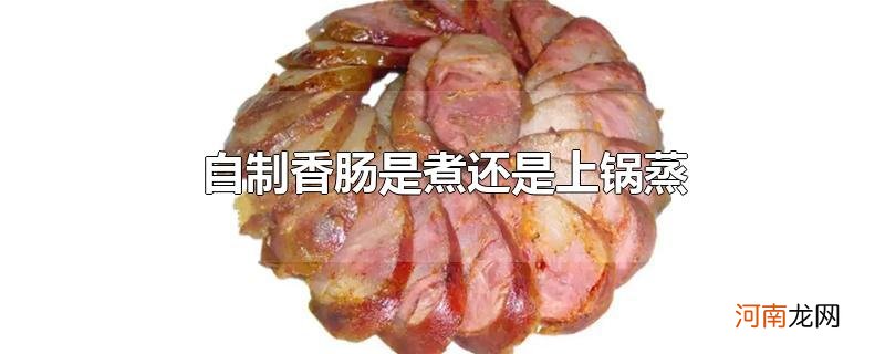 自制香肠是煮还是上锅蒸