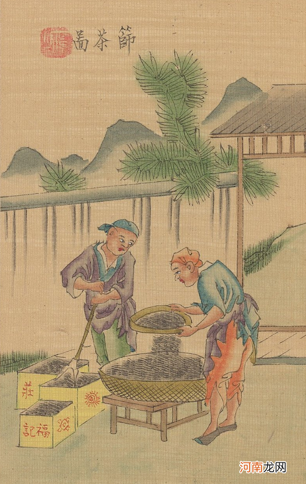 传统制茶工艺流程图 古代制茶工艺流程图