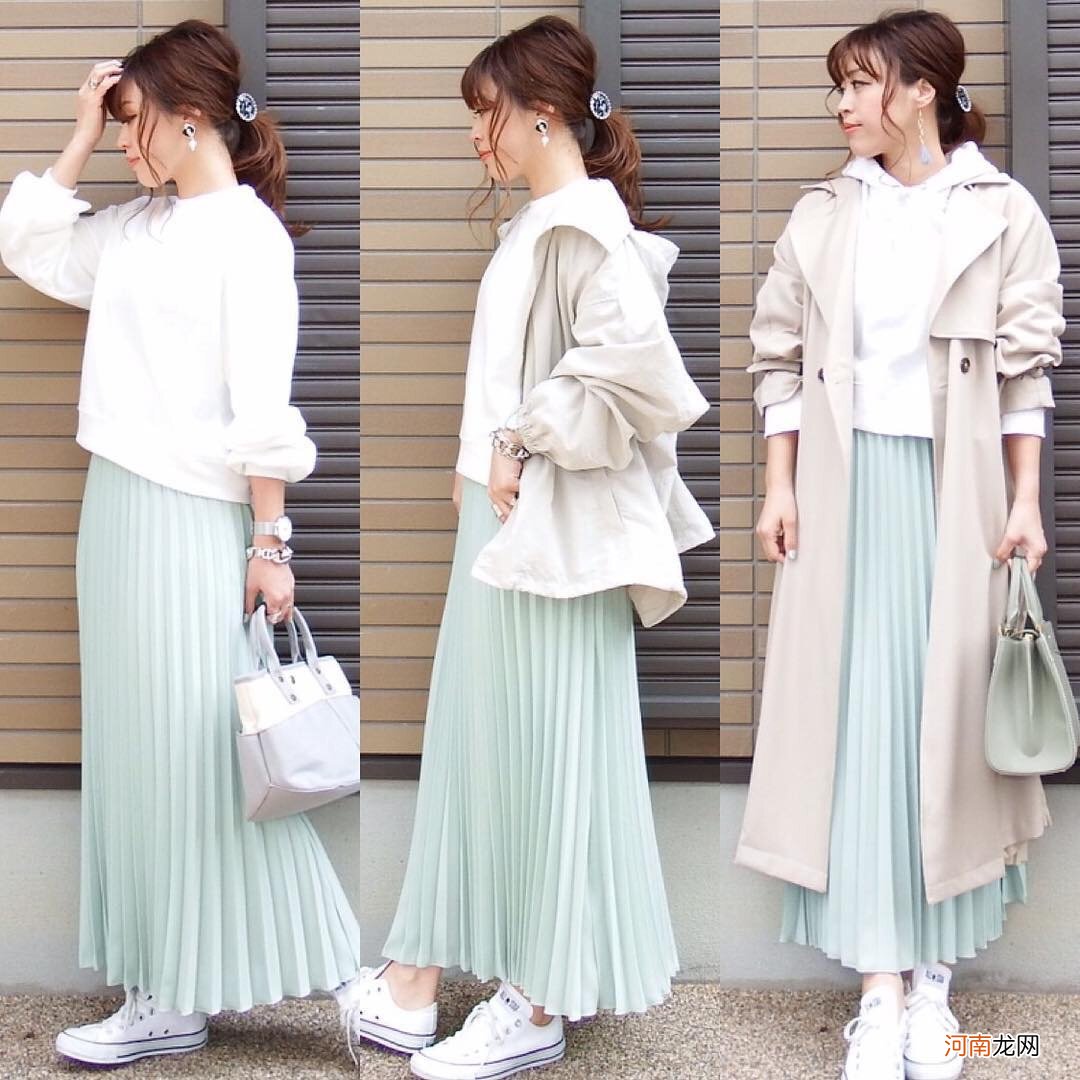 家中没矿学学日本女人，平淡无奇的衣服穿的有型又气质，值得借鉴