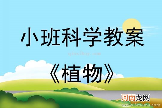 小班安全活动教案：有的植物不能摸教案