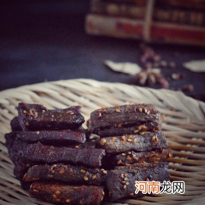 美味健康牛肉干 家庭自制牛肉干的做法