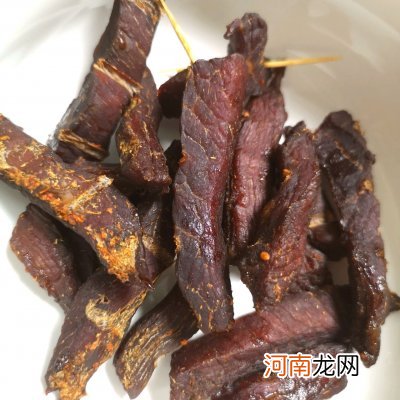 老少皆宜的牛肉干 牛肉干怎么做家庭制作