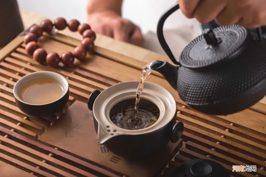 糯米普洱茶的制作方法