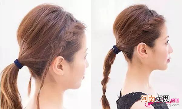四款中长发型DIY，教你扎头发超简单