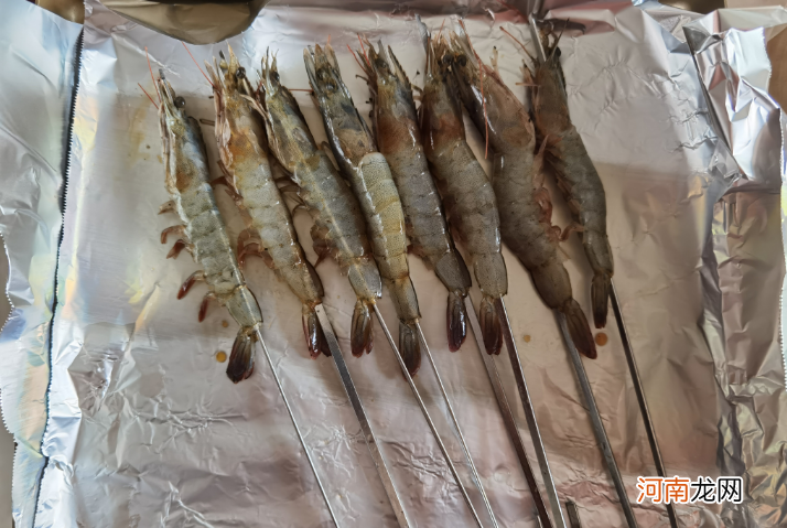 自制家庭版的烤虾 家常靠大虾的做法