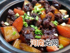 土豆炖牛肉的正确做法 土豆炖牛肉家常做法