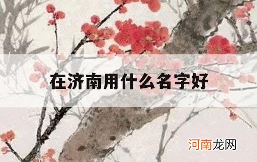 在济南用什么名字好_济南哪里起名字比较好