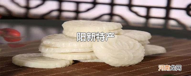 阳新特产