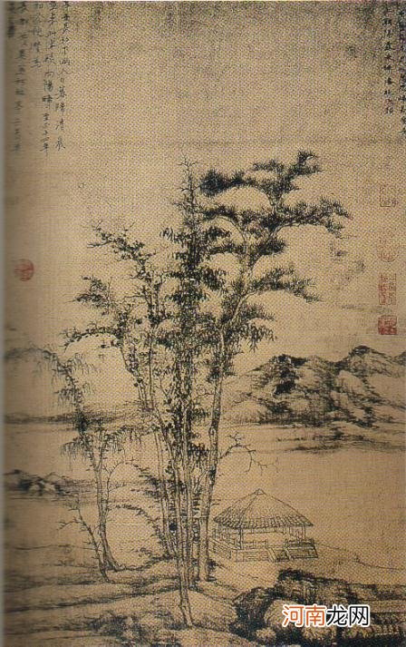 倪瓒山水画的逸格精神 倪瓒山水画意境