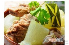 儿童四季食谱：冬瓜炖排骨