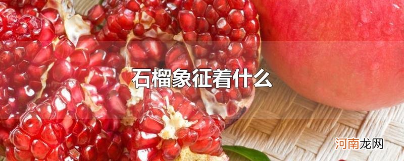 石榴象征着什么