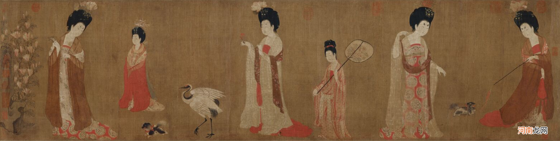 10幅画串起两千年的仕女画历史 唐代仕女画的特点