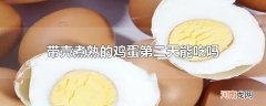 带壳煮熟的鸡蛋第二天能吃吗