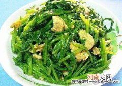 儿童营养食谱：鸡蛋炒菠菜