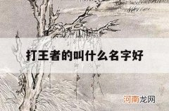 打王者的叫什么名字好_打王者取名字取什么名字好?