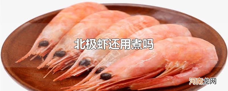 北极虾还用煮吗