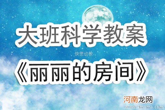 大班科学活动丽丽的房间教案反思