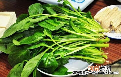 儿童春季养生食谱：菠菜汤