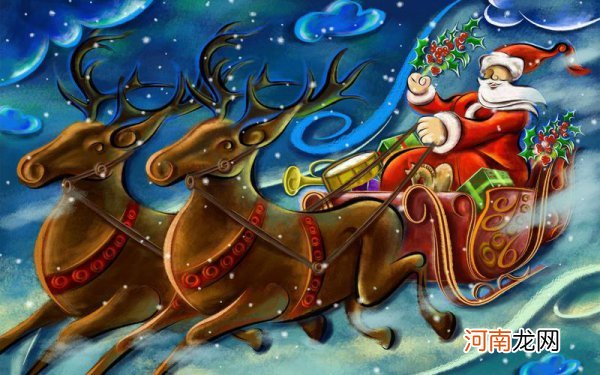 圣诞老人骑的是什么鹿 给圣诞老人拉车的是什么鹿