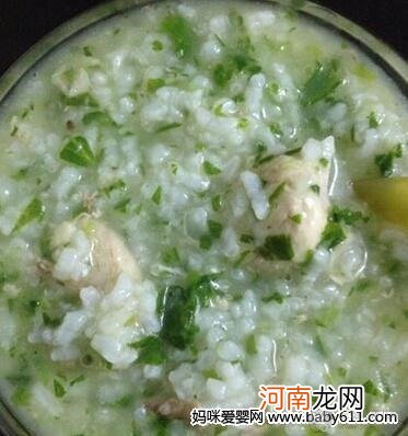 1—2岁宝宝食谱：芹菜鸡汤粥