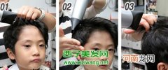 韩国儿童发型扎法