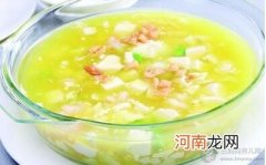 婴儿补钙食谱：虾仁豆腐豌豆泥粥