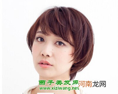 圆脸女生气质短发发型的图片 能让女生轻松变甜美短发型
