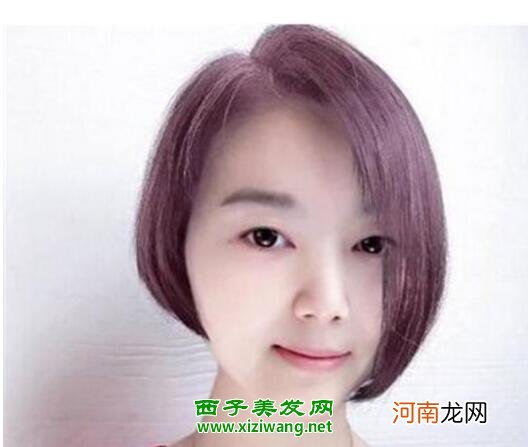 女生两边不对称短发发型 一长一短女生短发