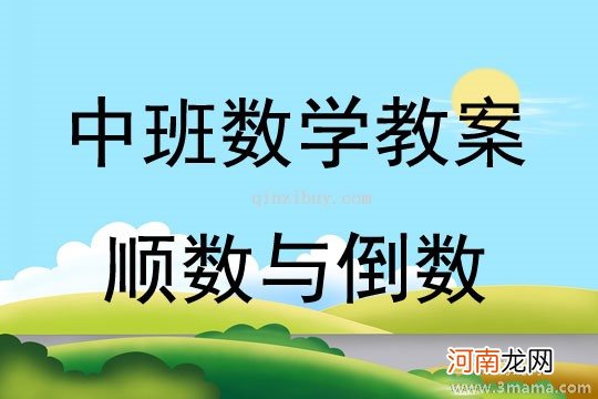 附教学反思 中班数学活动教案：生活中的数字教案