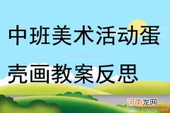 附教学反思 大班美术活动教案：蛋壳宝宝教案