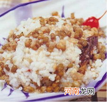 孕中期的开胃食谱：豆仁饭