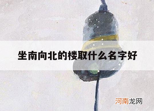 坐南向北的楼取什么名字好_向北这个名字怎么样