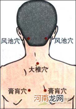 大椎穴位位置图及功效