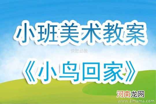 中班美术活动小鸟回家教案反思