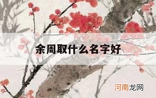 余周取什么名字好_姓周的好听的名字