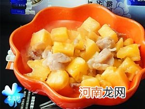 菠萝鸡片海参－孕前食谱