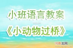 中班健康小动物过桥教案反思