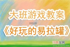 附教学反思 大班游戏活动教案：好玩的易拉罐教案