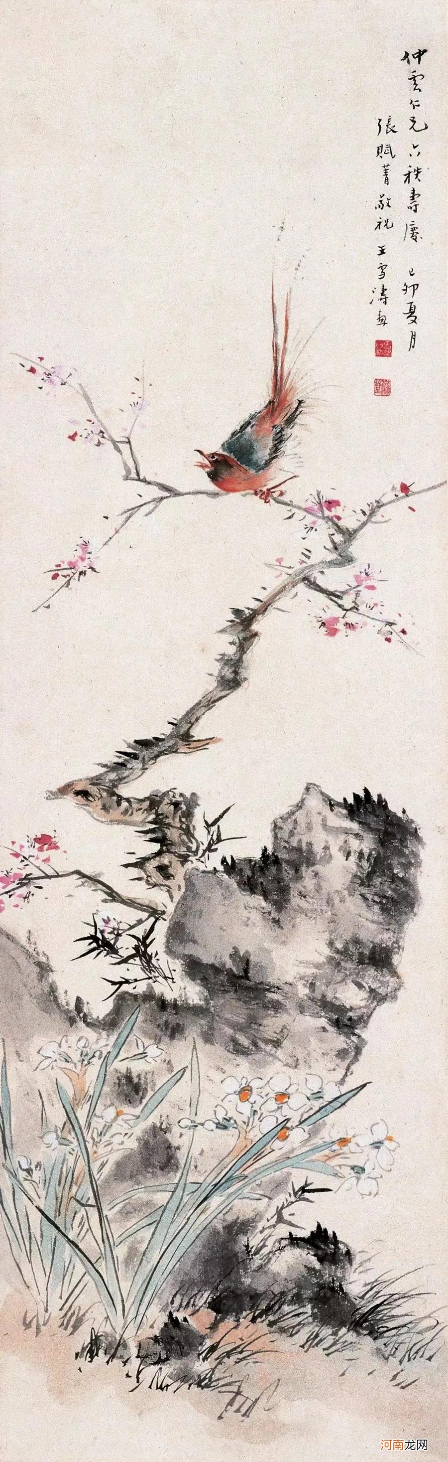 小写意花鸟画之首王雪涛 小写意花鸟画作品