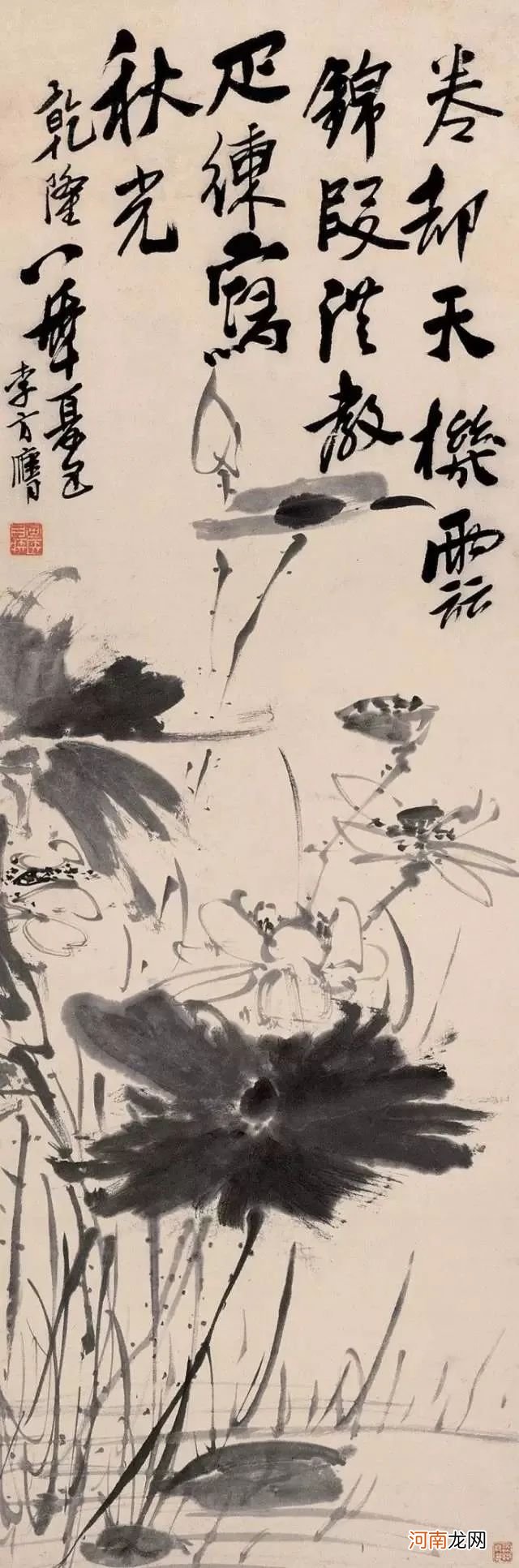 “扬州八怪”之一的李方膺写意花鸟欣赏 写意花鸟画优秀作品