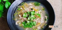 榨菜肉丝汤怎么做 榨菜肉丝汤的做法大全