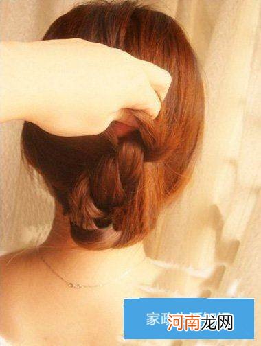 怎样扎韩式包发 简单的发型设计图片